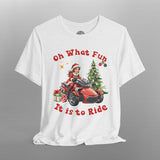 Mrs Santa Can-Am Spyder "Oh What Fun" Christmas TShirt