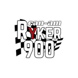 Can-Am Ryker 900 Motorcycle Helmet Decal