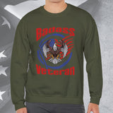 Badass American Veteran Crew Neck Sweatshirt