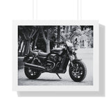 Harley Davidson Motorcycle Framed Poster