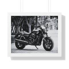Harley Davidson Motorcycle Framed Poster
