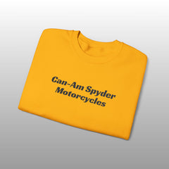 Can-Am Spyder Motorcycle Embroidered Crew Neck Sweatshirt