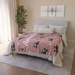 Can-Am Spyder Customized Sherpa Fleece Blanket