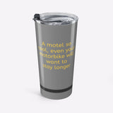 Motorcycle Inn Biker Motel Insulated Travel Mug