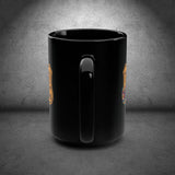 OH-555 Triple Nickel Black Coffee Mug, 15oz