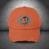 OH-555 Triple Nickel Printed Distressed Dad Cap