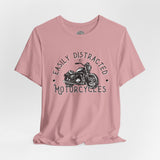 Funny Motorcycle Crew Neck TShirt