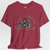 Funny Motorcycle Crew Neck TShirt