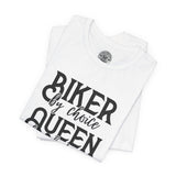 Ladies Biker-Themed Crew Neck TShirt