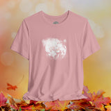 Halloween Skull and Moon Crew Neck TShirt