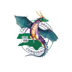 Tail of the Dragon Motorcycle Decal