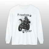 Freedom Rider Patriotic Biker Long Sleeve TShirt