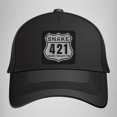 TN-421 The Snake Road Sign Embroidered Patch