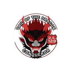 Tail of the Dragon Motorcycle Decal