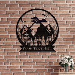 Camping, Nature, Mountains Customized Metal Wall Art