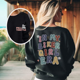 In My Biker Girl Era Boho Crew NeckSweatshirt