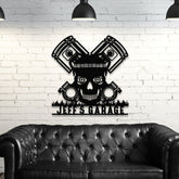 Tiki Skull Customized Steel Wall Art