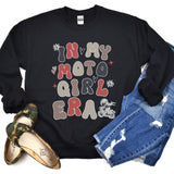 In My Moto Girl Era Boho Crew Neck Sweatshirt