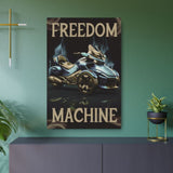 Can-Am Spyder Motorcycle Metal Poster