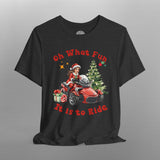 Mrs Santa Can-Am Spyder "Oh What Fun" Christmas TShirt