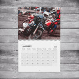 Motocross Wall Calendar - 2025