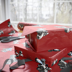 Can-Am Spyder Gift Wrap - Red Three-Wheel Touring Design