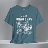 Cool Grandpas Ride Spyders Crew Neck TShirt