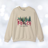 Christmas Biker Gnome Crew Neck Sweatshirt