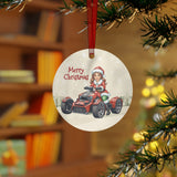 Mrs. Claus Can-Am Ryker Christmas Ornament