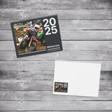 Motocross Wall Calendar - 2025