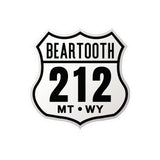Beartooth Highway 212 Motorcycle Decal
