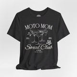 Moto Mom Customized Crew Neck TShirt