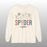Can-Am Spyder Ryder Boho Floral Long Sleeve TShirt
