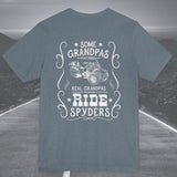 Real Grandpas Ride Spyders Customized Crew Neck TShirt
