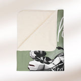 Can-Am Spyder Customized Sherpa Fleece Blanket