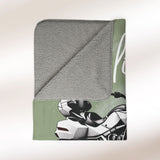 Can-Am Spyder Customized Sherpa Fleece Blanket