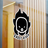 Ghost Rider Motorcycle Helmet Decal