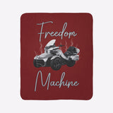 Can-Am Spyder Freedom Machine Sherpa Fleece Blanket