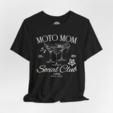 Moto Mom Customized Crew Neck TShirt