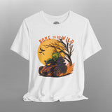 Spooky Skeleton Can-Am Spyder Halloween Crew Neck TShirt