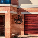 Motorcycle Metal Wall Art (Customized)