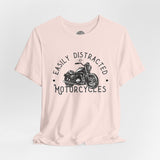 Funny Motorcycle Crew Neck TShirt