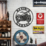 Motorcycle Metal Wall Art (Customized)