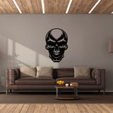 Skull Steel Metal Wall Decor