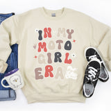 In My Moto Girl Era Boho Crew Neck Sweatshirt