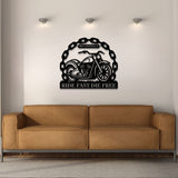 Motorcycle Customized Steel Wall Art