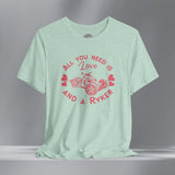 Ladies Boho Heart Can-Am Ryker Crew Neck TShirt