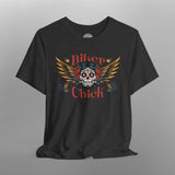 Biker Chick Day of the Dead TShirt
