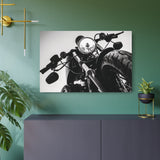 Harley Davidson Motorcycle Metal Poster