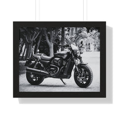 Harley Davidson Motorcycle Framed Poster